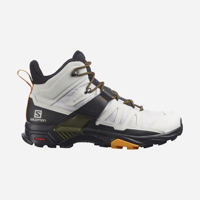 Salomon X ULTRA 4 MID GORE-TEX Túrabakancs Férfi Bézs/Fekete | HU048937